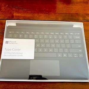 Microsoft Surface Pro, Type Cover, Certified refurbished